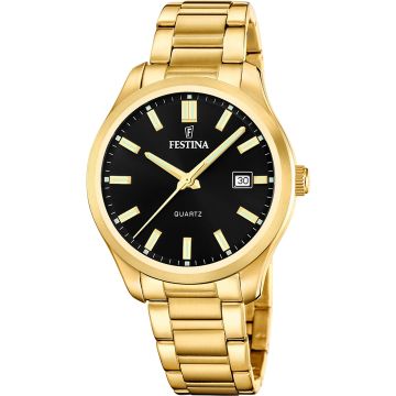 Festina Classic Date Gold / Black 42mm