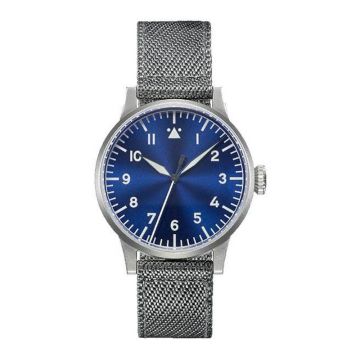 Laco Pilot Watch Original Münster Blaue Stunde Stainless Steel / Blue