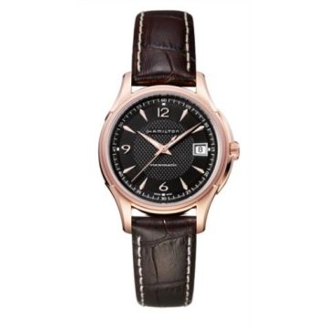 Hamilton Jazzmaster Viewmatic 37mm Black Dial PVD Gold