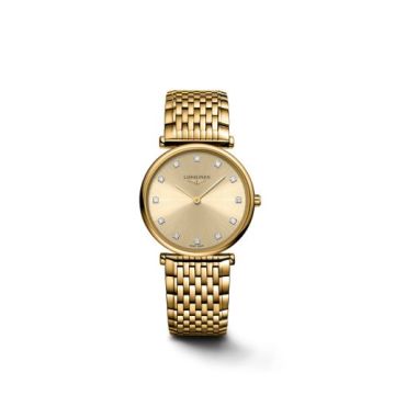 Longines La Grande Classique Quartz 29 Yellow Gold / Gilt / Bracelet