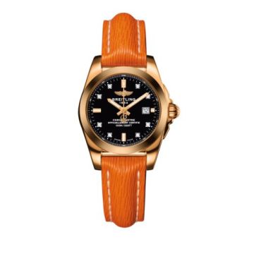Breitling Galactic 29 Rose Gold / Trophy Black Diamond / Sahara
