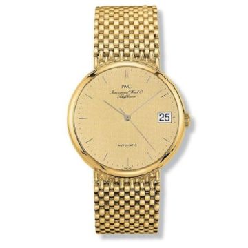 IWC Schaffhausen Portofino Automatic Yellow Gold / Champagne / Bracelet
