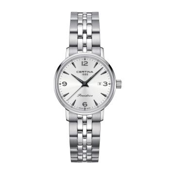Certina Ds Caimano Lady Stainless Steel / Silver / Bracelet