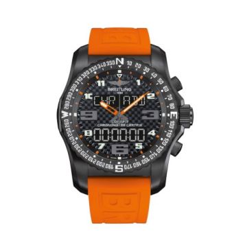 Breitling Cockpit B50 Night Mission / Carbon Orange / Rubber / Boutique Edition