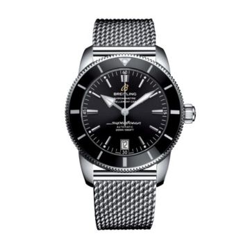 Breitling Superocean Heritage II 42 Stainless Steel / Black / Black / Bracelet