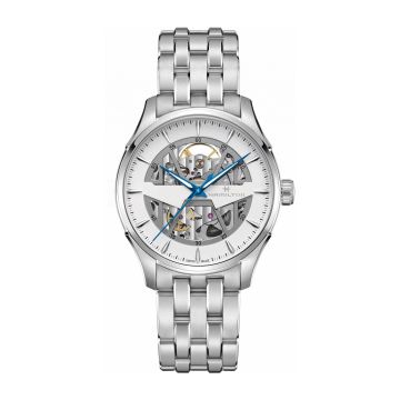 Hamilton Jazzmaster Skeleton Auto 40 Stainless Steel / White / Bracelet
