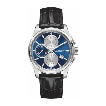 Hamilton Jazzmaster Automatic Chronograph 42 Stainless Steel / Blue