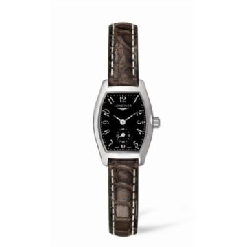 Longines Evidenza 19.6 Stainless Steel Black
