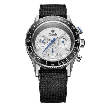 Nivada Grenchen Chronoking Racing Grey Lunettes interchangeables
