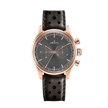 Zenith El Primero 146 Rose Gold / Grey / Calf