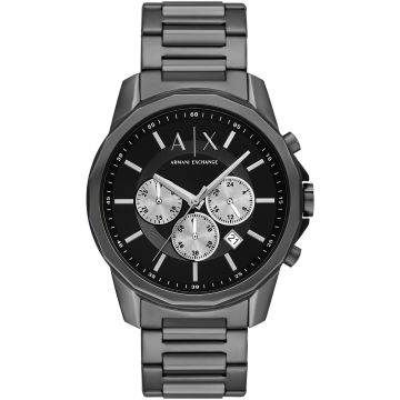 Armani Exchange Banks Chronograph Gunmetal / Black