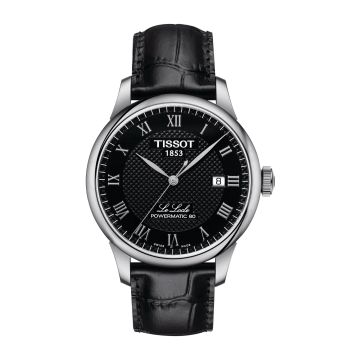 Tissot Le Locle Powermatic 80 39.3 Stainless Steel / Black / Strap