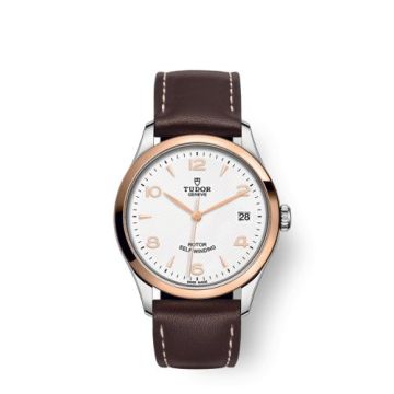 Tudor 1926 36 Stainless Steel / Rose Gold / White / Strap
