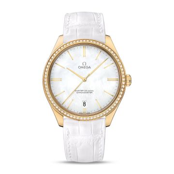 Omega De Ville Trésor Master Co-Axial Yellow Gold / Diamond / MOP