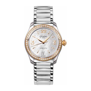 Glashütte Original Lady Serenade Stainless Steel / Rose Gold / Diamond / MOP / Bracelet