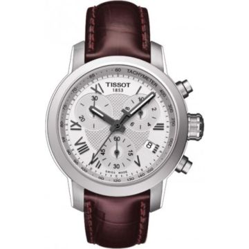 Tissot PRC 200 Quartz Chronograph Lady Roman Leather