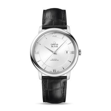 Omega De Ville Prestige Co-Axial 39.5 Stainless Steel / Silver