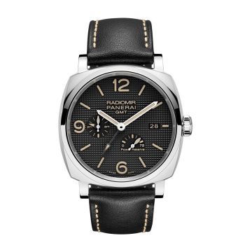 Panerai Radiomir 1940 45 3 Days GMT Power Reserve Automatic Stainless Steel / Black - Hobnail
