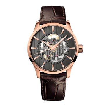 Mido Multifort Skeleton Vertigo Rose Gold / Grey