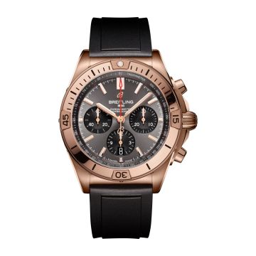 Breitling Chronomat B01 42 Red Gold / Anthracite / Rubber