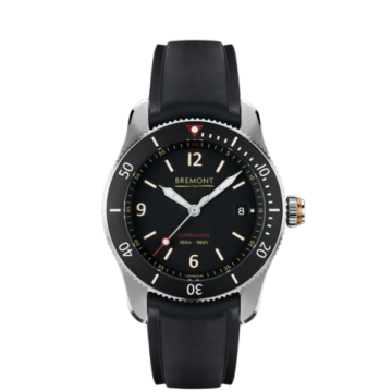Bremont Supermarine S300 Stainless Steel / Black / Temple Island