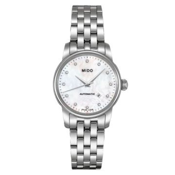 Mido Baroncelli Tradition Lady Stainless Steel / MOP / Bracelet