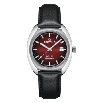 Certina DS-2 Powermatic 80 Stainless Steel / Red