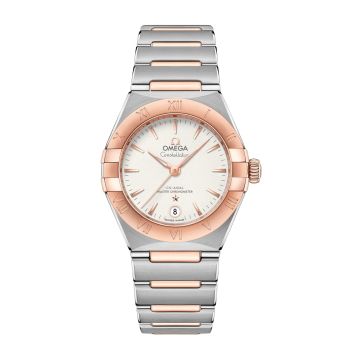 Omega Constellation Manhattan 29 Co-Axial Master Chronometer Stainless Steel / Sedna Gold / Silver