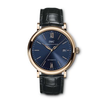IWC Schaffhausen Portofino Automatic Red Gold / Blue