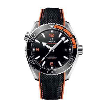 Omega Seamaster Planet Ocean 600M Co-Axial 43.5 Master Chronometer Stainless Steel / Orange / Rubber