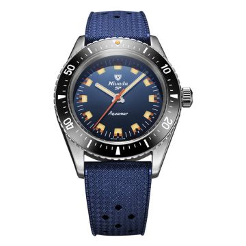 Nivada Grenchen Aquamar Blue 32074A