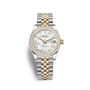 Rolex Datejust 31 Stainless Steel / Yellow Gold / Diamond / MOP / Jubilee
