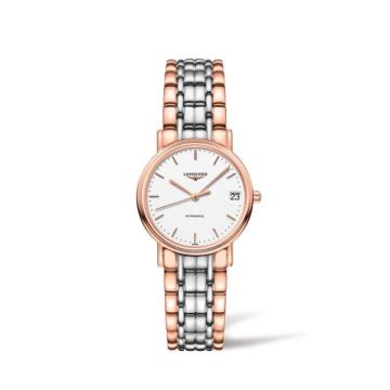 Longines Presence Automatic 30 PVD Red / White / Bracelet