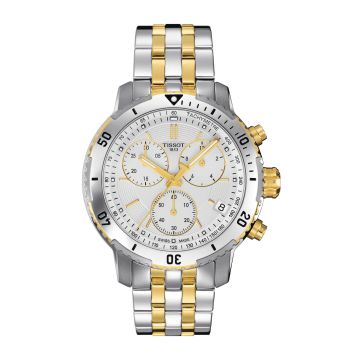 Tissot PRS 200 Stainless Steel - Yellow Gold / Silver / Bracelet