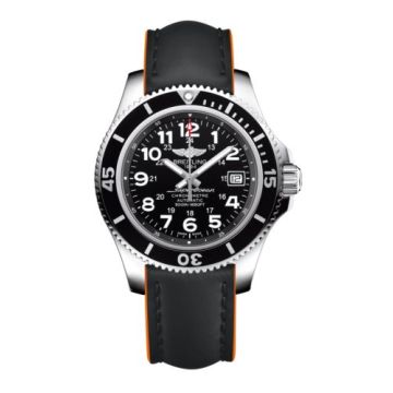 Breitling Superocean II 42 Stainless Steel / Volcano Black / Rubber