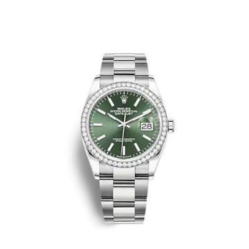 Rolex Datejust 36 Stainless Steel - Diamond / Green / Oyster