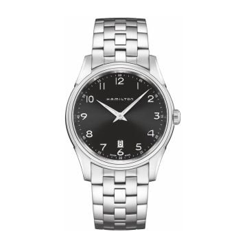 Hamilton Jazzmaster Thinline Quartz 42 Stainless Steel / Black / Bracelet