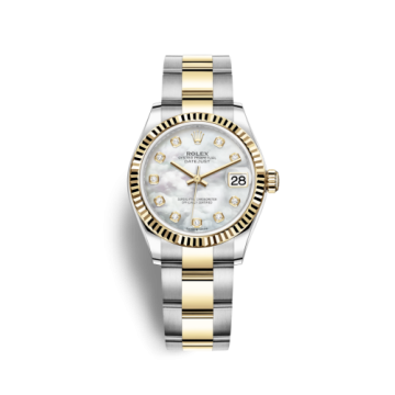 Rolex Datejust 31 Stainless Steel / Yellow Gold / Fluted  / MOP / Oyster