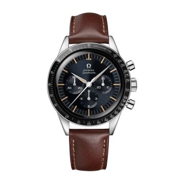 Omega Speedmaster First Omega in Space Master Chronometer Stainless Steel / Blue-Grey