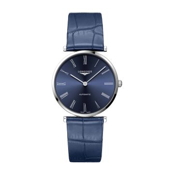 Longines La Grande Classique Automatic 38 Stainless Steel / Blue - Roman