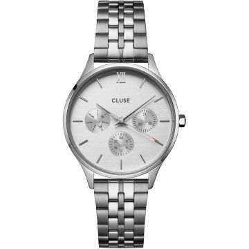 Cluse Minuit Multifunction Silver