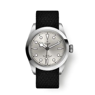 Tudor Heritage Black Bay 41 Silver / Black Fabric