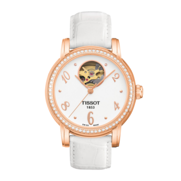 Tissot Lady Heart Rose Diamond