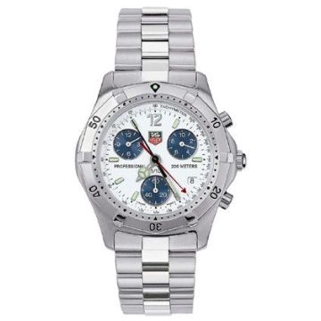TAG Heuer 2000 Chronograph Stainless Steel / Silver / Bracelet