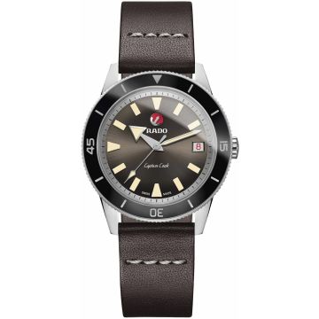 Rado HyperChrome Captain Cook 37 Brown / Strap