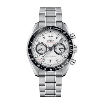 Omega Speedmaster Racing Master Co-Axial Stainless Steel / White / Bracelet