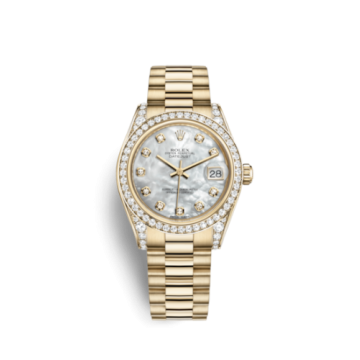 Rolex Datejust 31 Yellow Gold Diamond / President / MOP