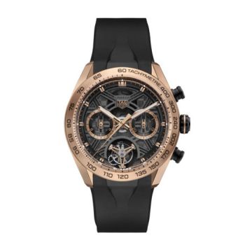 TAG Heuer Carrera Chronograph Tourbillon  Extreme Sport Titanium - Forged Carbon / Black / Rubber