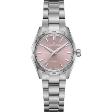Hamilton Jazzmaster Performer Auto 34 Stainless Steel / Pink / Bracelet