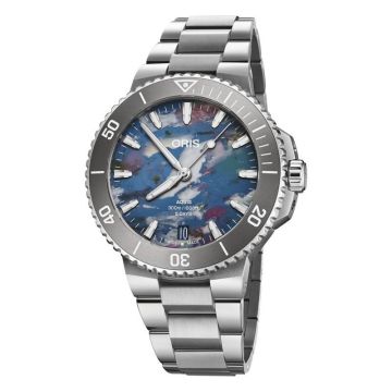 Oris Aquis Date Calibre 400 43.5 Stainless Steel / Upcycle